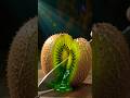 Perfect Slice: Crystal Fruit ASMR 🔪✨ #Shorts #ASMR #Satisfying #Cinematic #Trending #ShortsFeed