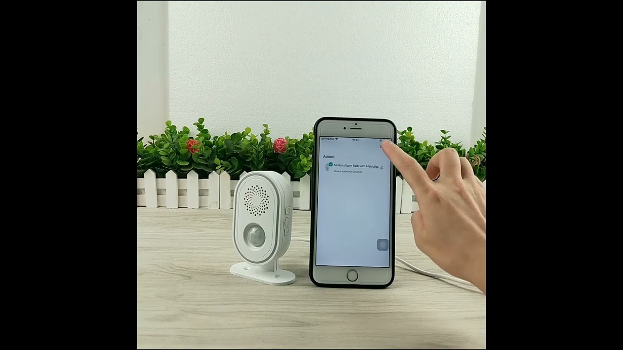 Wireless PIR Motion Sensor Detector Alarm Door Chime For Home Store  Business 738635371492