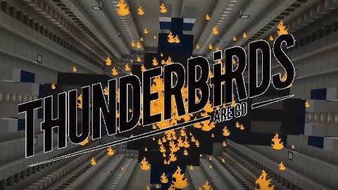 Thunderbird 1 2004 Launch Minecraft V1