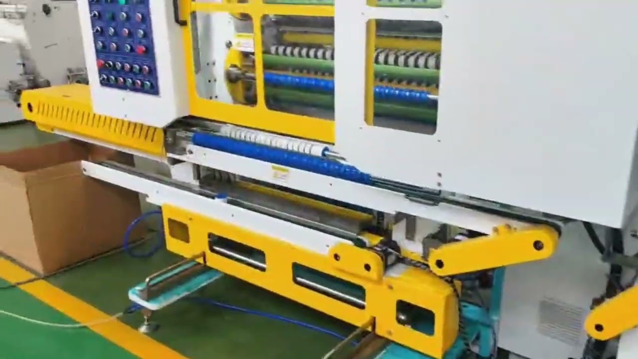 The First Fully Automatic Medical Tape Slitting Machine Made in China!