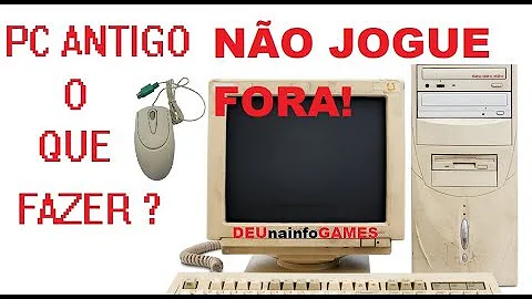 Como eram computadores antigos?