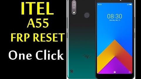 Itel A55 Frp Reset with File One Click | Itel W6003