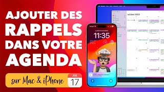 Créer des rappels dans Calendrier sur Mac & iPhone • Astuce Apple