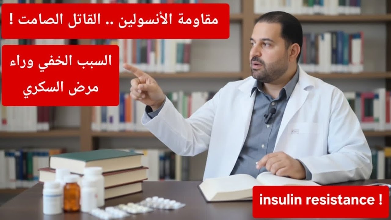 ​مقاومة الأنسولين .. السبب الخفي وراء مرض السكري .. مفاتيح الشفاء قبل أن تصبح مريض سكري !