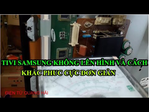 Video Hướng dẫn cách xử lý tivi samsung palasma không lên... - youtube