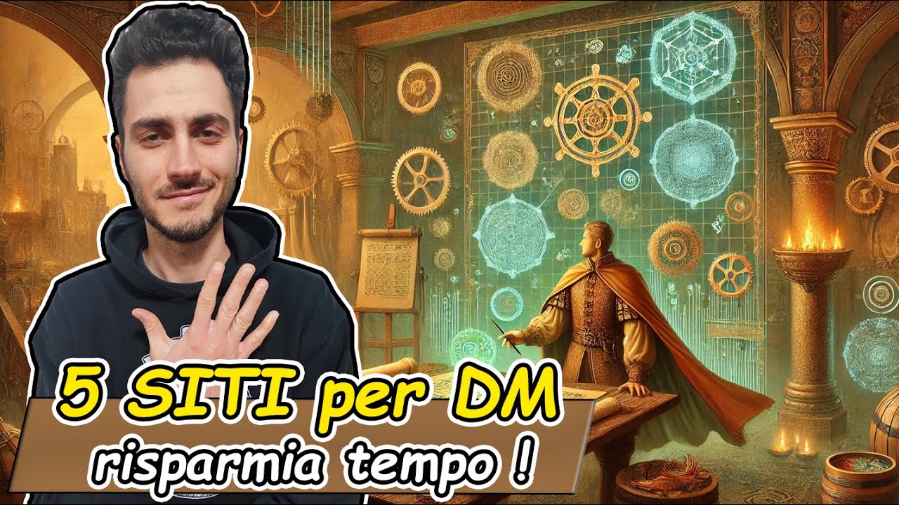 TOP 5 SITI per far risparmiare TEMPO ai Dungeon Master - YouTube