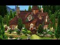 GARDEN WITCH'S FAMILY HOME 🌳 | The Sims 4 | Speed Build