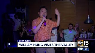 Famous "American Idol" star William Hung visits the Valley Profile