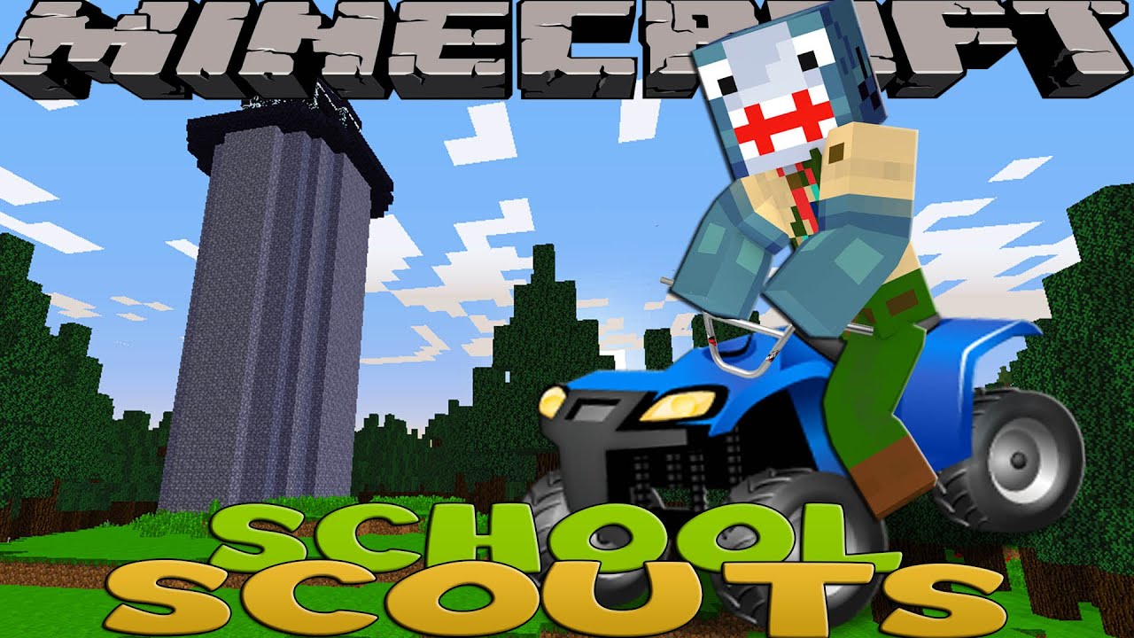 Minecraft School Scouts - SCOUTS GET THERE QUAD BIKE BADGE!!!