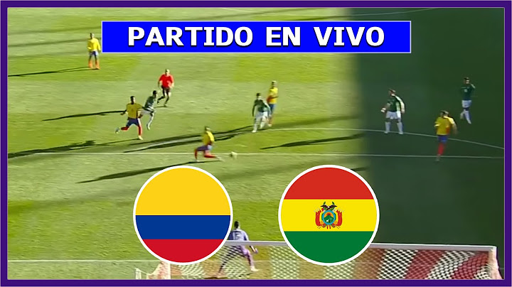 🔴 COLOMBIA vs BOLIVIA EN VIVO ⚽ SUDAMERICANO SUB 20