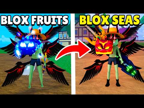 BLOX FRUITS TRASH VS BLOX SEAS GOOD?! FULL COMPARISON!