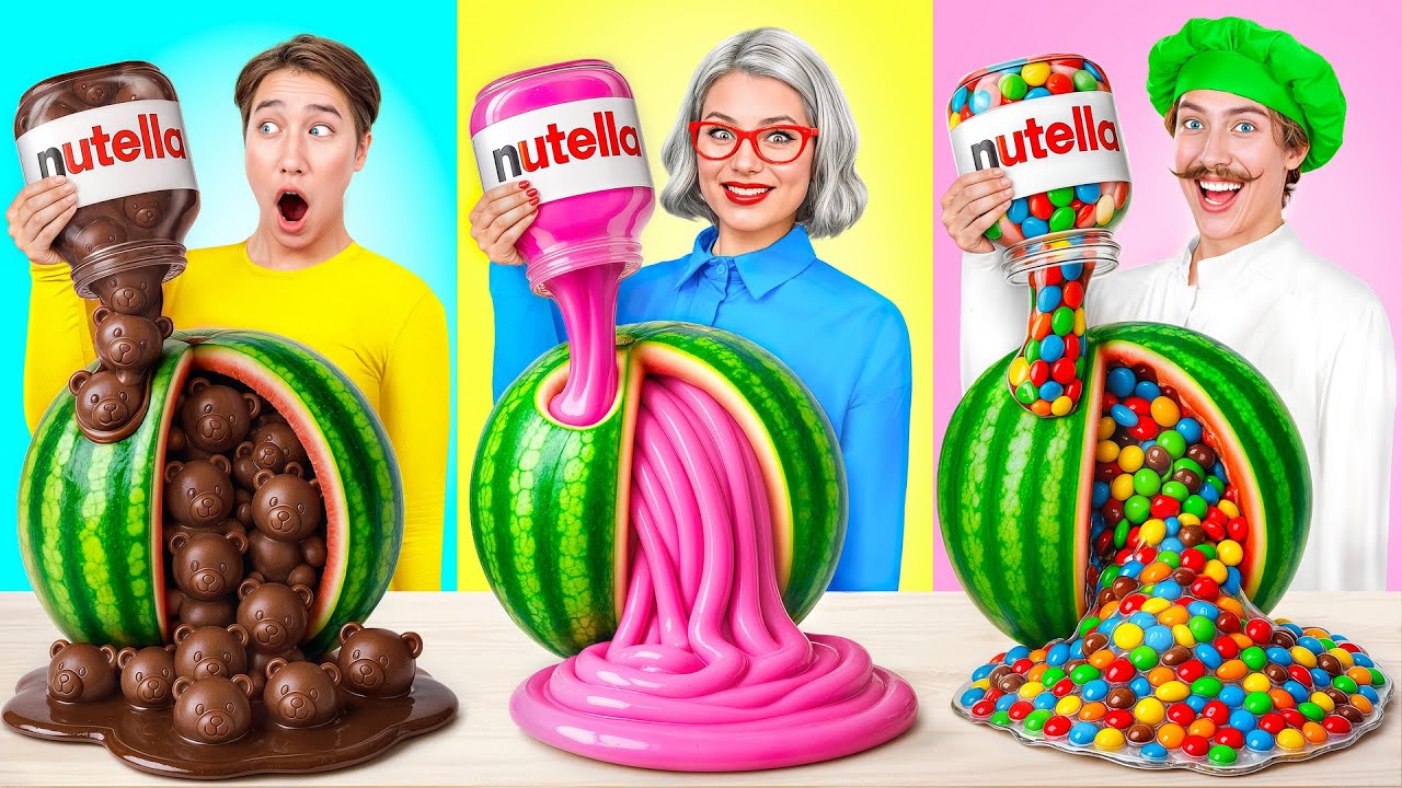 Кулинарный Челлендж: Я против Бабушки | Креативные Лайфхаки с Едой от Bubba DO Challenge