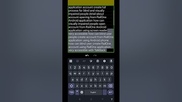 very exclusive create rail one account with TalkBack step by step very accessible rail one app