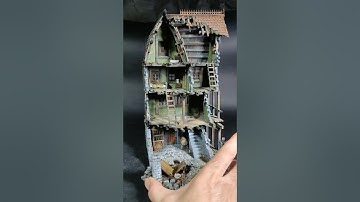 Scratchbuild 4 . Wargame terrain Build. Wargaming terrain and scenery.