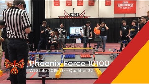2019-20 FTC Wisconsin State - Phoenix Force 10100 - FIRST Tech Challenge - Qualifier 32