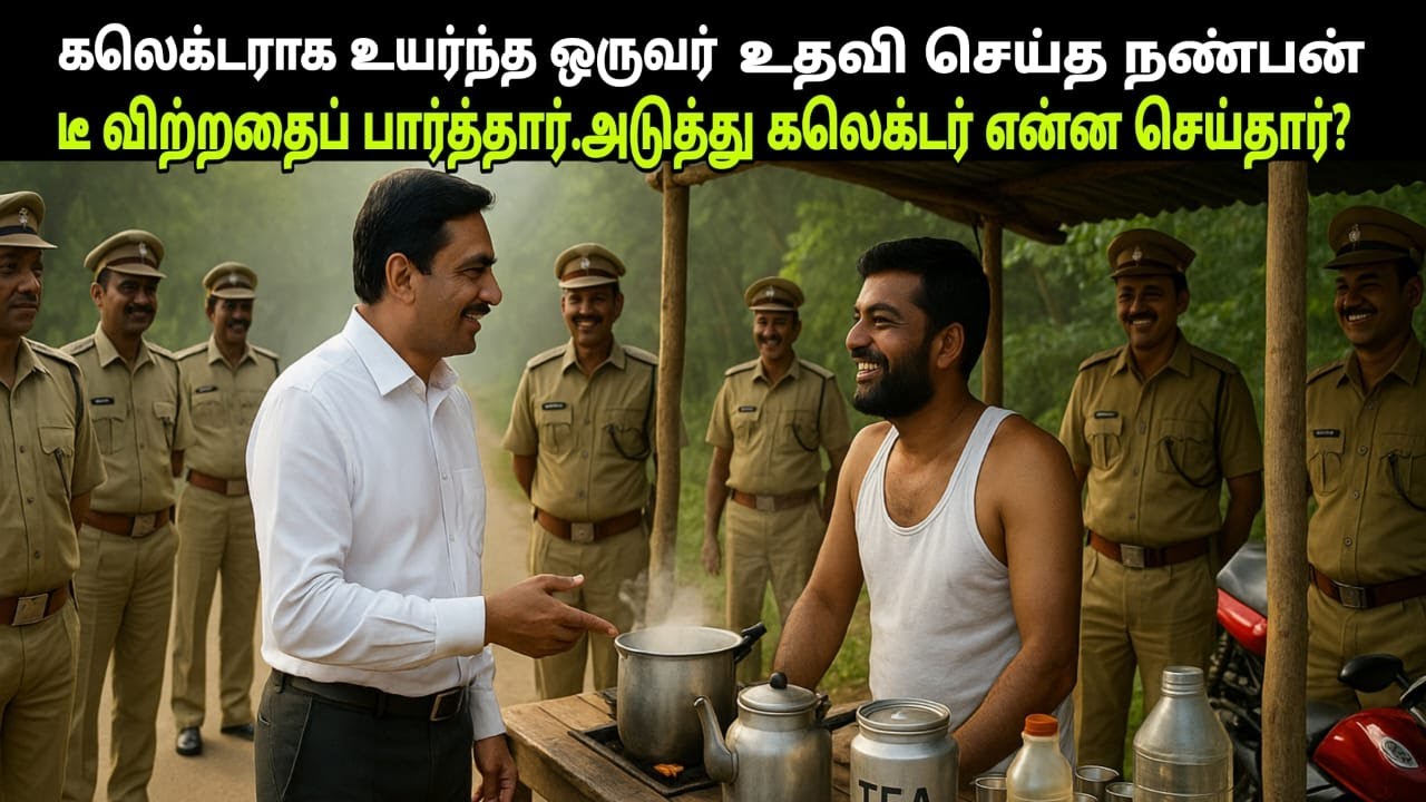 கிராமத்தின் தேநீர்  கடைக்குள் திடீரென நுழைந்த மாவட்ட ஆட்சியர் செய்ததை கண்டு கடை உரிமையாளர் அதிர்ச்சி