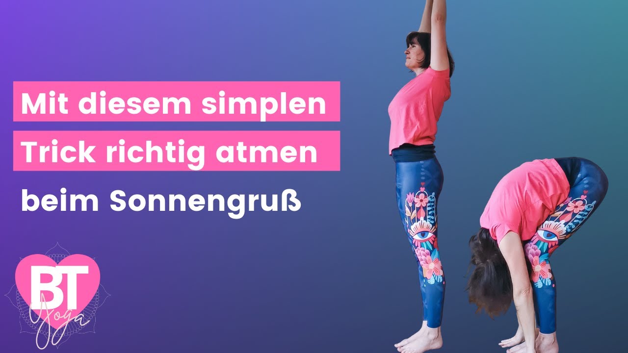 Wie atme ich eigentlich richtig beim Sonnengruß? - YouTube