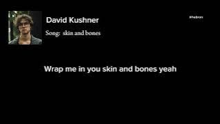 skin and bones song by // David Kushner (unreleased)