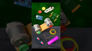 3 Science experiment item made with dynamo motor LED battery #shorts