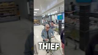 MAM CAUGHT STEALING