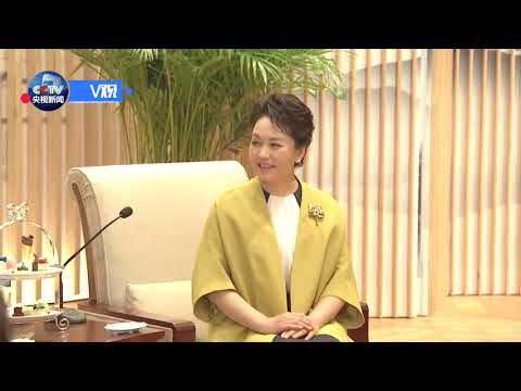 彭丽媛会见美国盖茨基金会联席主席比尔·盖茨