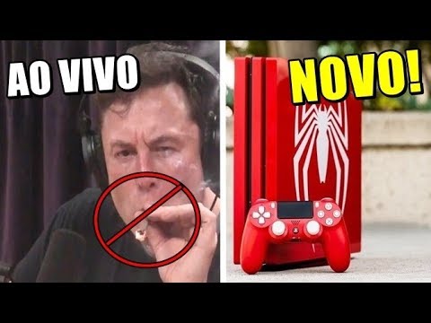 EXECUTIVOS SE DEMITE APÓS CARA FUMAR MACONHA AO VIVO / NOVO PS4 LINDO!