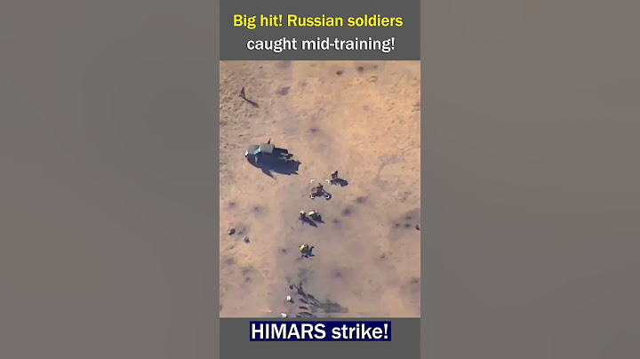 Deadly HIMARS Strike Ends Russian Training Session