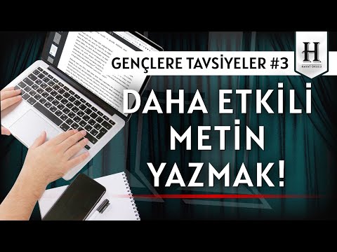 Video: Ifade Nasıl Yazılır