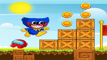 🪙 Poppy Jump Adventure 🪙 GAMEPLAY Levels 1-7 (Android)