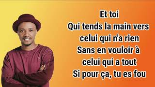 Vianney, Soprano,  Kendji Girac - Je suis fou ( paroles) Resimi