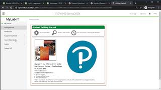CSC 102 2020 myitlab walk through