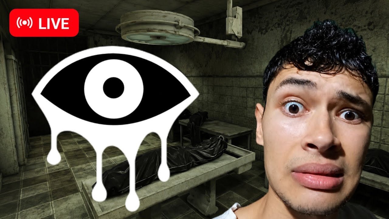 🔴LIVE JOGANDO EYES TERROR,meta 10 pessoas NA LIVE!!!!!