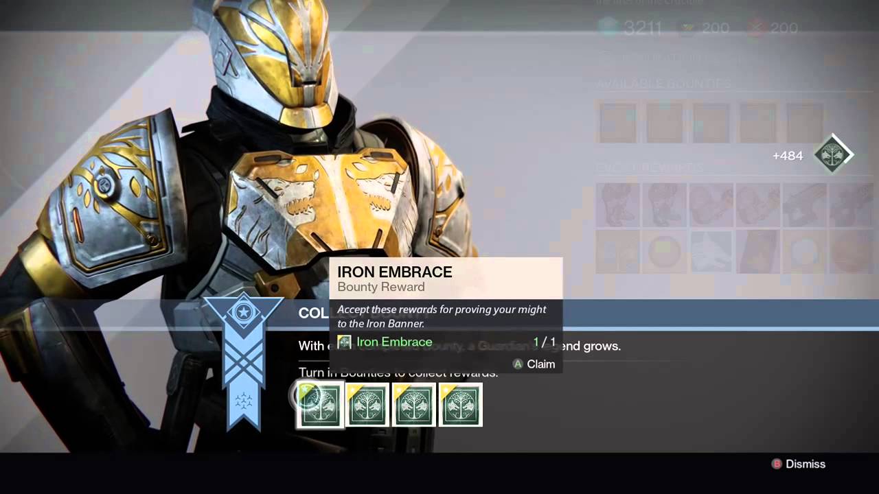 Destiny get 3 characters to Iron Banner rank 5 easily