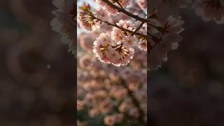 Nature’s most beautiful goodbye.What season makes you feel most alive? #cherryblossoms #nature
