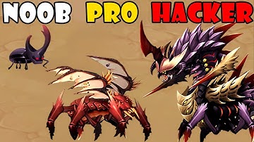 NOOB vs PRO vs HACKER - Insect Evolution (Part 191)