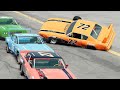 Classic NASCAR Crashes #6 | BeamNG Drive