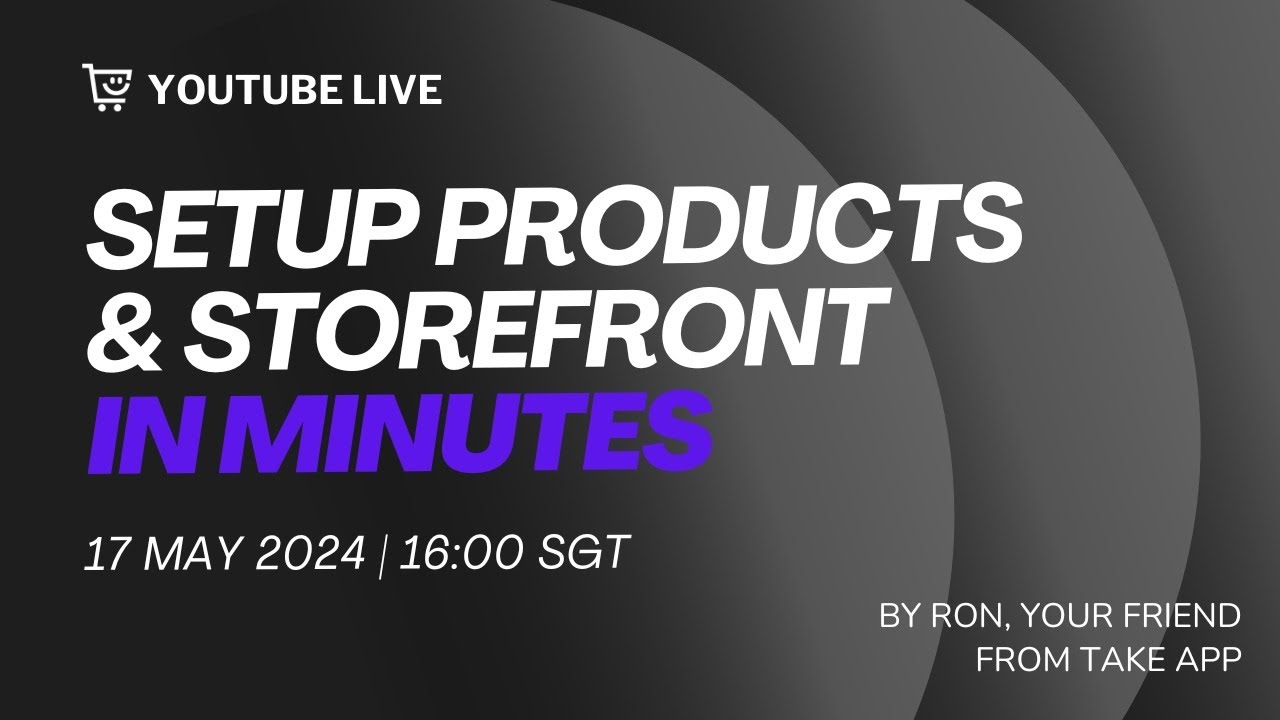 Product and storefront settings deep dive - YouTube