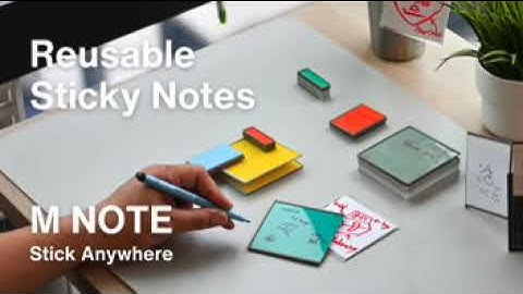 M NOTE - Reusable Sticky Notes