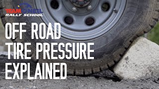 Dialing in Off Road Tire Pressure