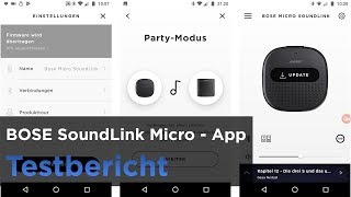 BOSE SoundLink Micro im Test - Die App