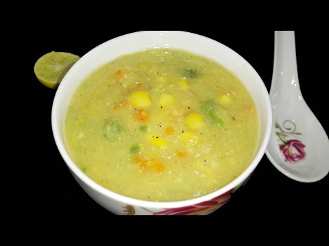 Sweet Corn Soup Recipe || How To Make Sweet Corn Soup