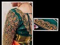 Most Beautiful Heavy Work Bridal Blouse Design with Normal Stitching Needle- Aari/Maggam work