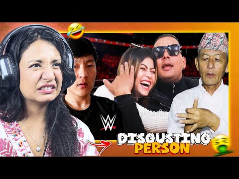 Who Is This DISGUSTING PERSON Reacting To अर ध प गल WRESTLER NEPALI BRO By Zalan 