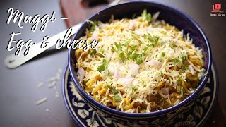 Egg Cheese Maggi Recipe Maggi Recipe With Egg Street Food Style Egg Maggi Recipe