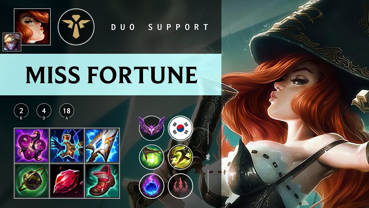 Miss Fortune Support vs Yuumi - KR Master Patch 25.24