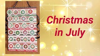 Christmas In July DIY Advent Calendar 2019