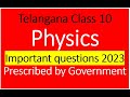 physics important question class 10 2023. physics pre final question paper 2023. science pre final