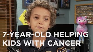 Officer Abigail's family starts non-profit to help children with cancer