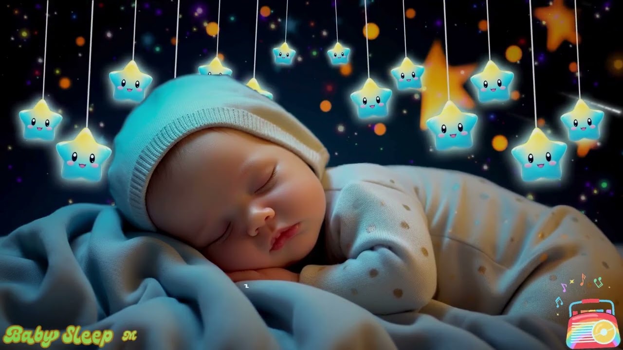 Overcome Insomnia & Sleep Instantly in 3 Minutes 🎶 Baby Sleep Music Mozart & Brahms