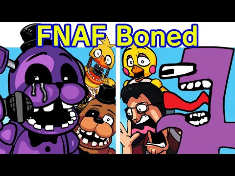 Видео: Friday Night Funkin' BONED but w/ Custom Sprites (Bite FNaF 2 Mix) (FNF Mod/Five Nights at Freddy's)